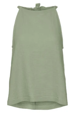 Natali Halterneck Top - Reseda