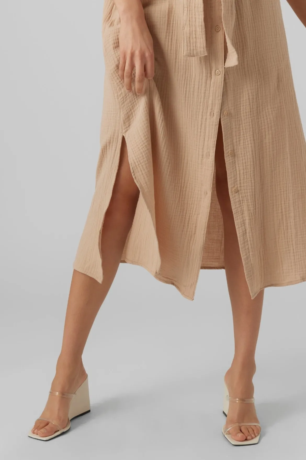 Natali Maxi Kjole - Irish Cream