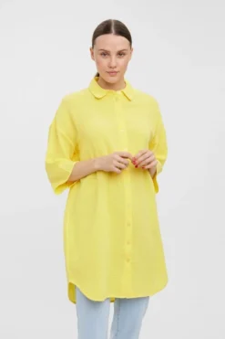 Natali 3/4 overshirt - Yarrow