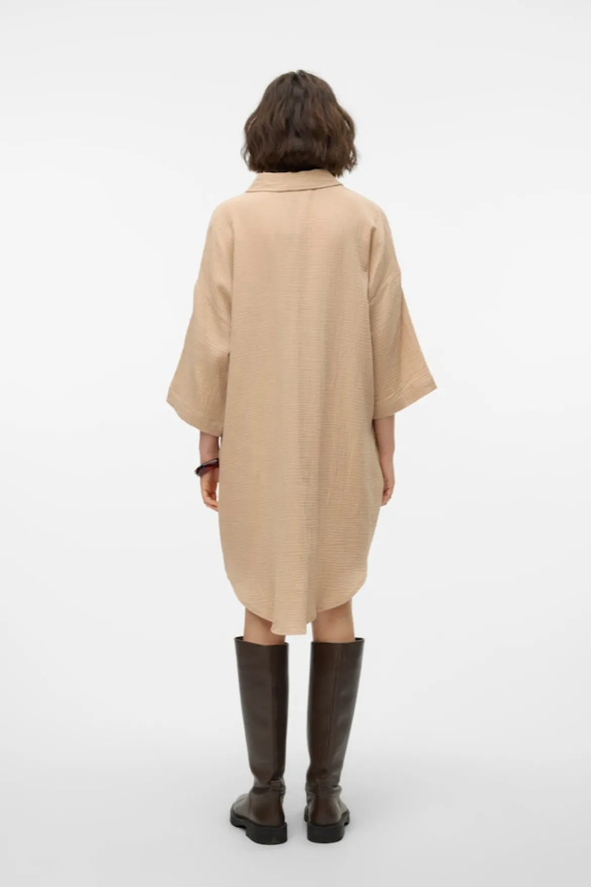 Natali Oversized Skjorte - Irish Cream