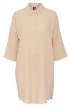Natali Oversized Skjorte - Irish Cream