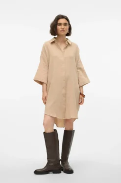 Natali Oversized Skjorte - Irish Cream