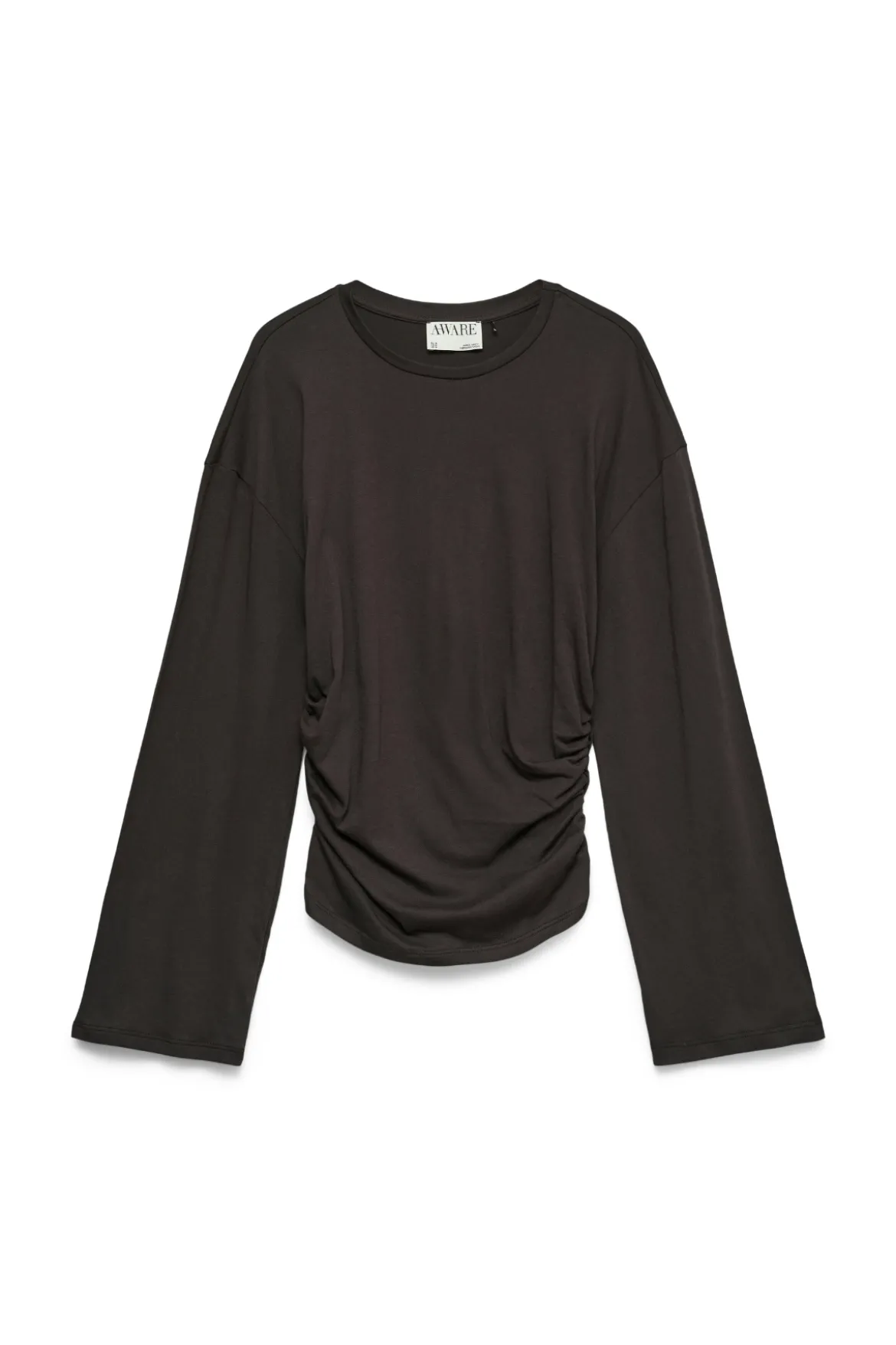 Navaro O-Neck Top - Chocolate Torte