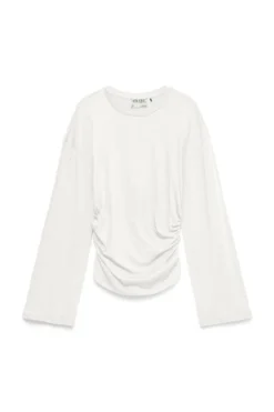 Navaro O-Neck Top - Snow White