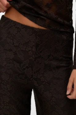 Neline Wide Pant - Chokoladetorte