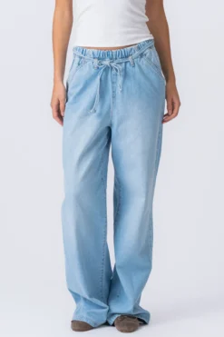 Nicole Baggy Jeans - Blå