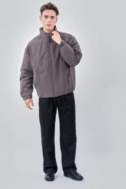 Noah Bomber Jacket - Lilla