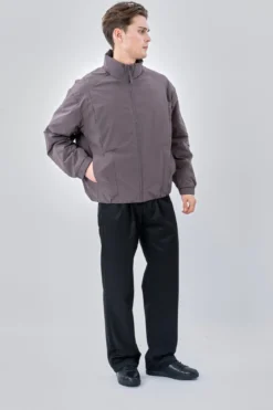 Noah Bomber Jacket - Lilla