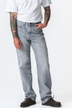 Noah Loose Fit Jeans - Grå Denim