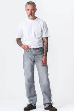 Noah Loose Fit Jeans - Grå Denim