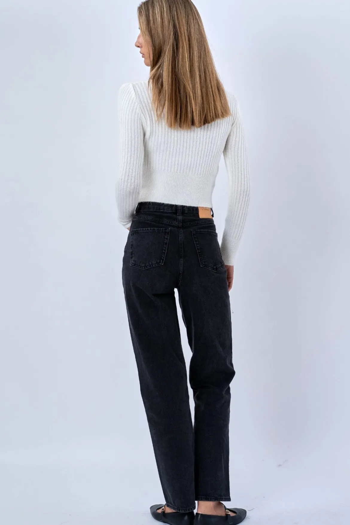 Nova Blouse Knit - Hvid