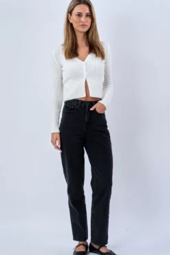 Nova Blouse Knit - Hvid