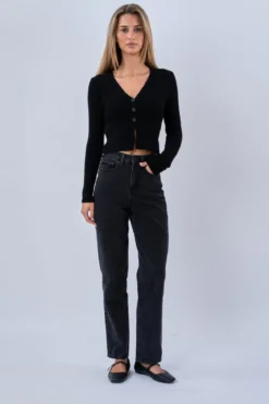 Nova Blouse Knit - Sort