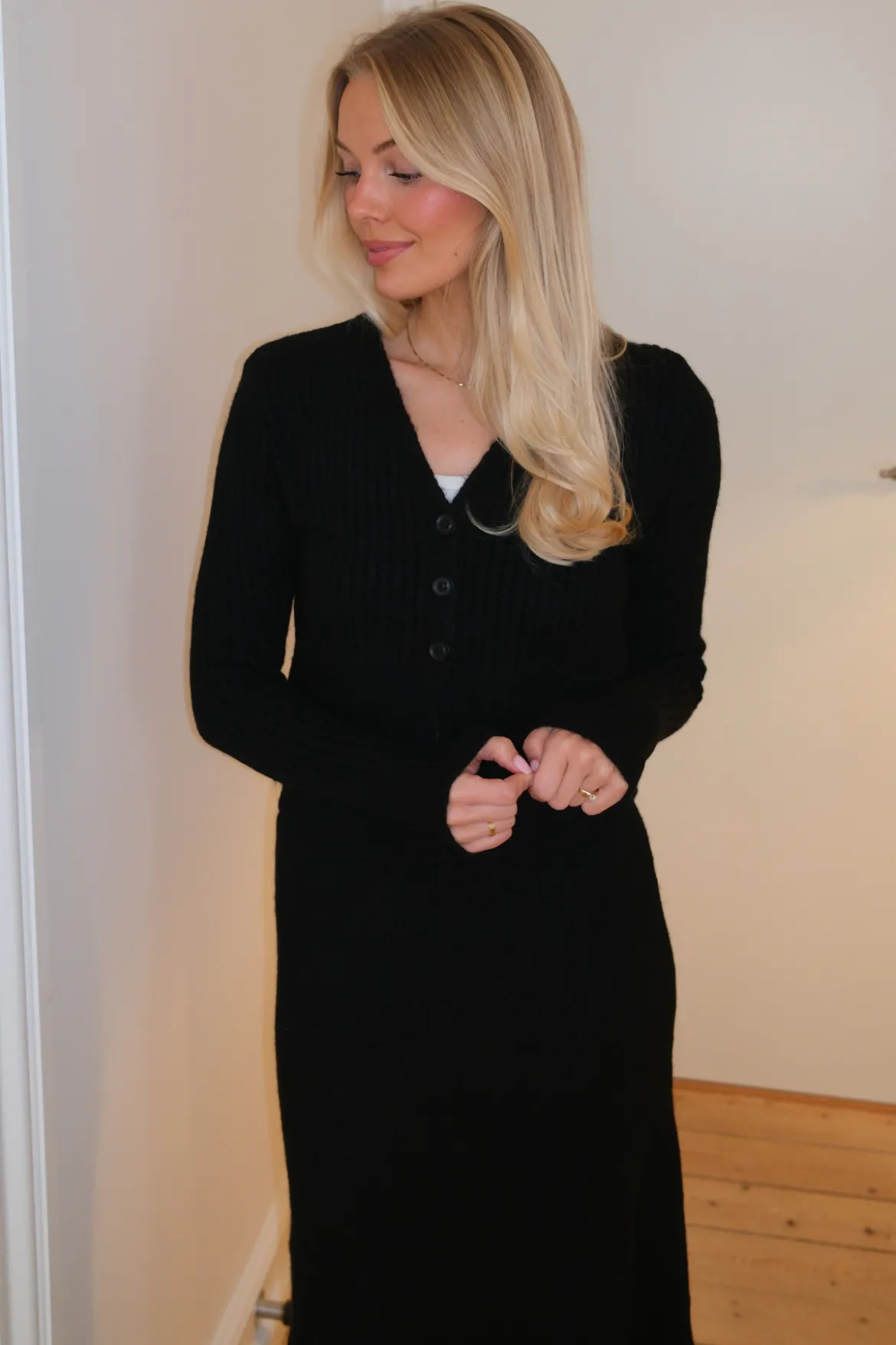 Nova Blouse Knit - Sort