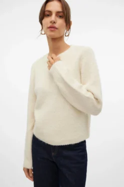 Novah O-Neck Pullover - Birch