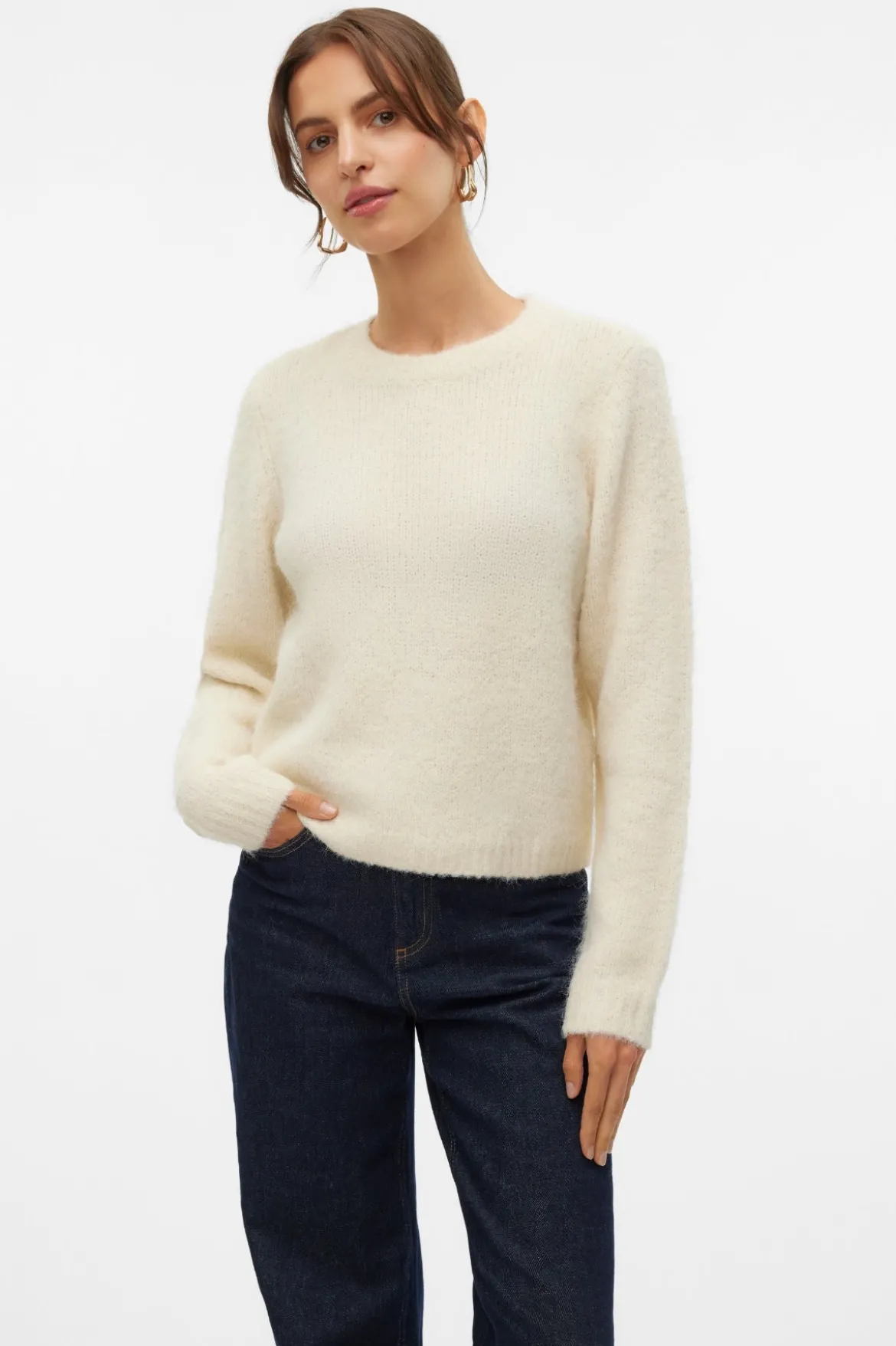 Novah O-Neck Pullover - Birch