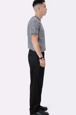 Nørregade Stripe - Sort-Hvid