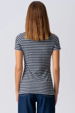 Nørregade T-shirt - Blå-Grå