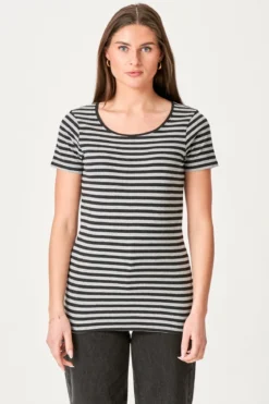Nørregade T-shirt - Sort-Grå