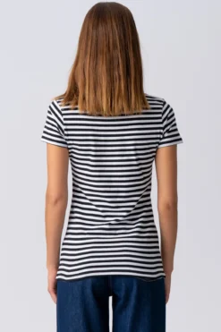 Nørregade T-shirt - Sort-Hvid