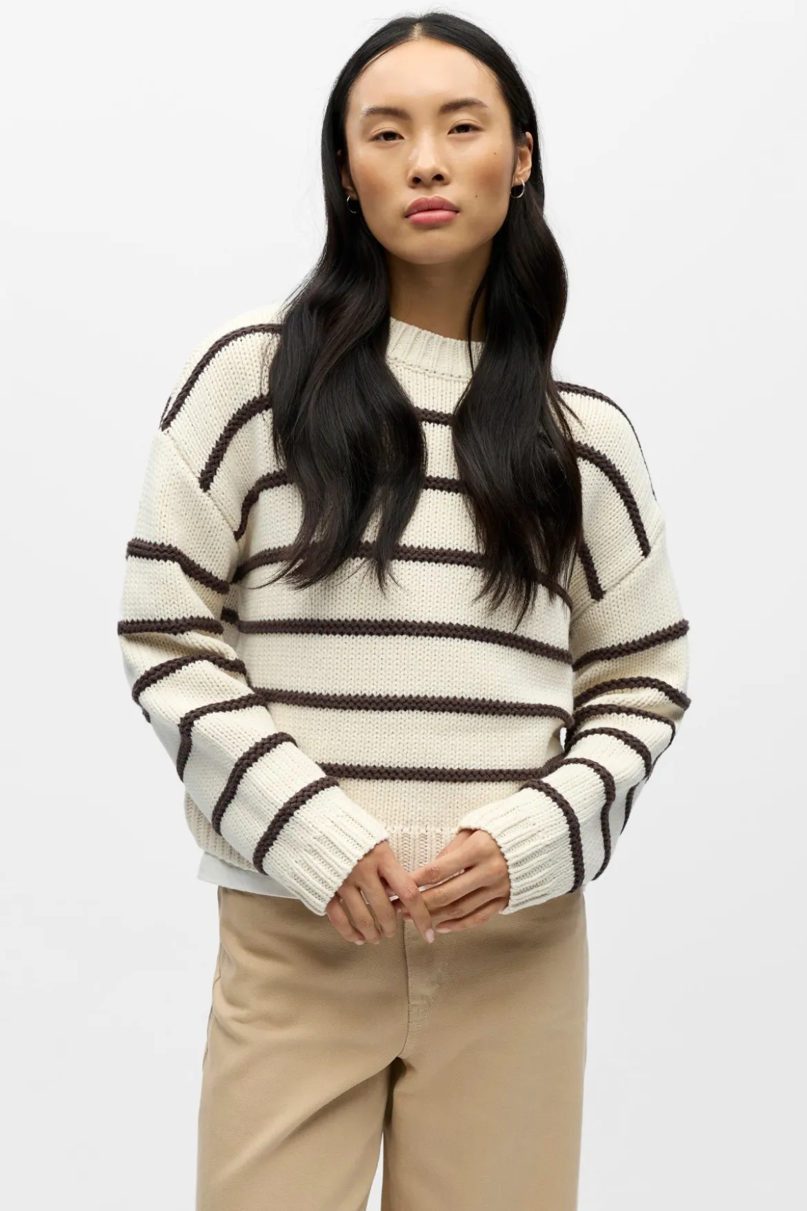 Oda Knit Pullover - Birch Seal Brown