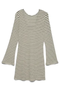 Ohia Kort Kjole - Birch-Black