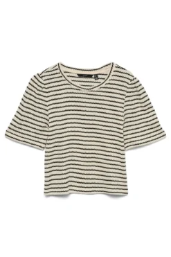 Ohia 2/4 O-Neck Top - Sort