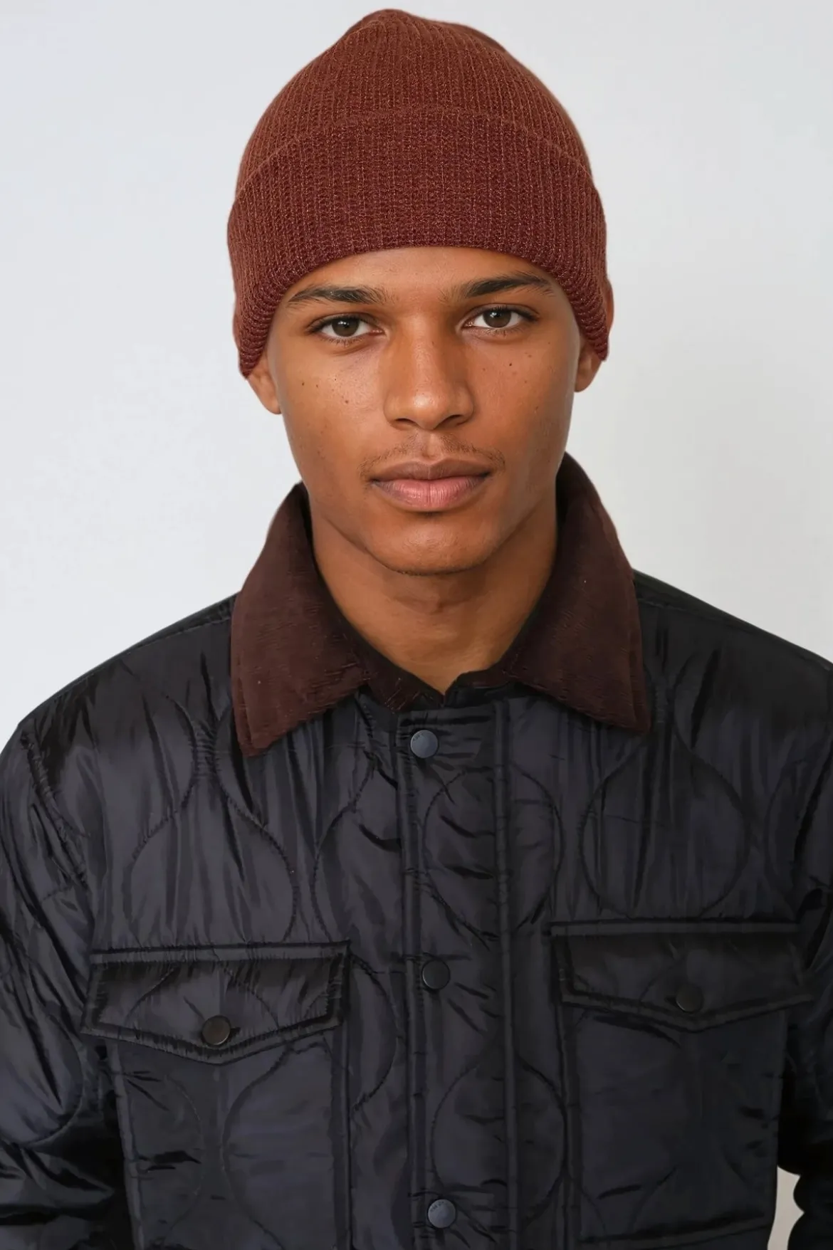 Oscar beanie - Brun