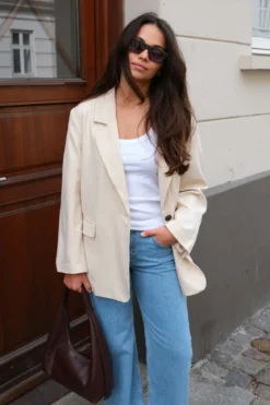 Oversized Blazer - Beige