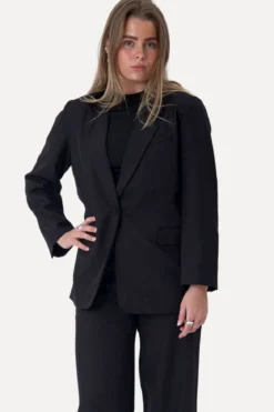 Oversized Blazer - Sort