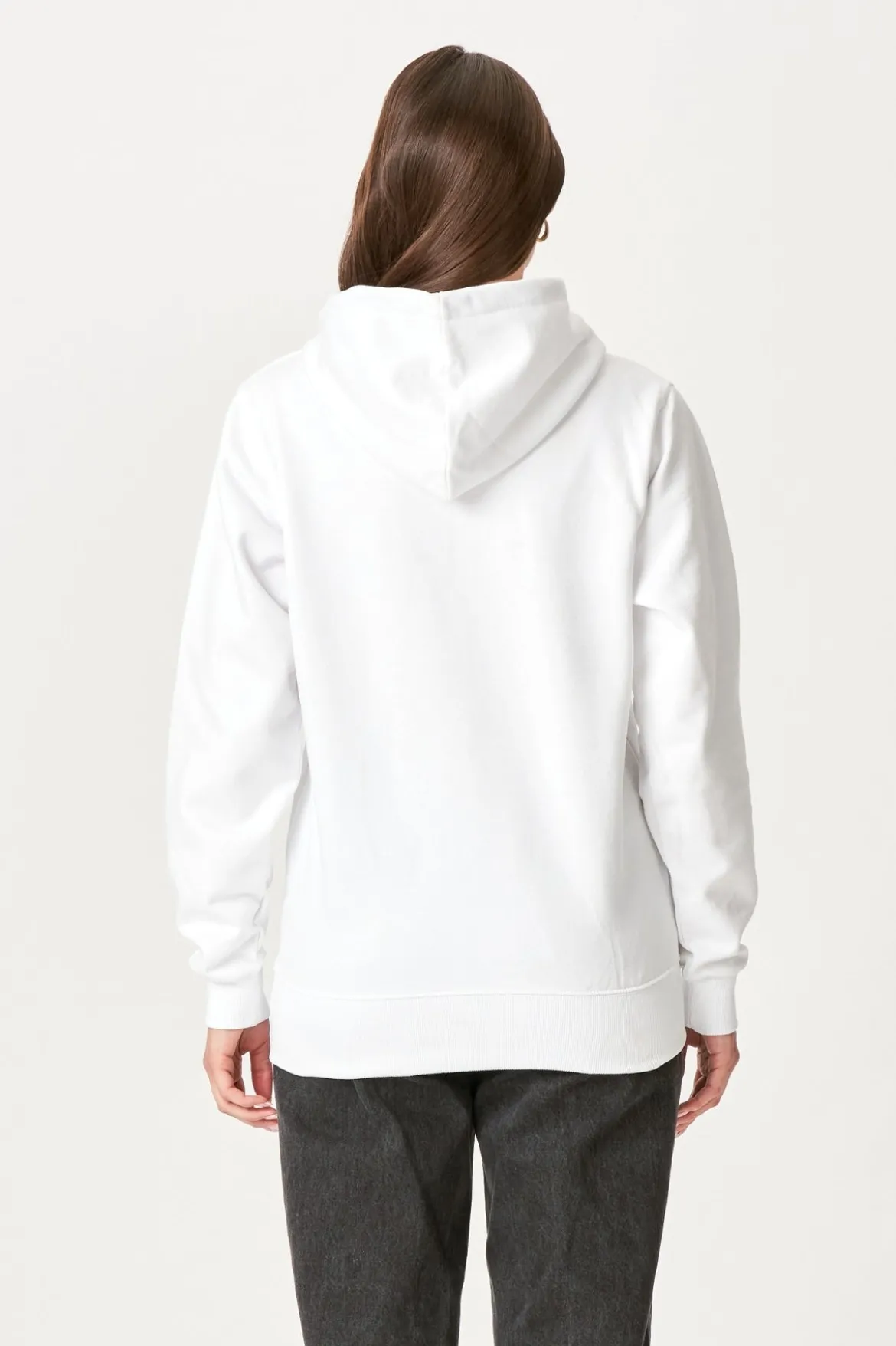 Oversized Hoodie - Hvid