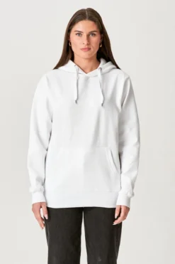 Oversized Hoodie - Hvid