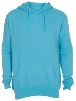 Oversized Hoodie - Turkis Blå