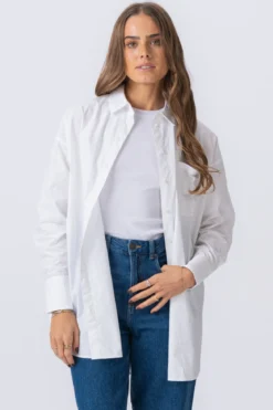 Oversized Shirt - Hvid