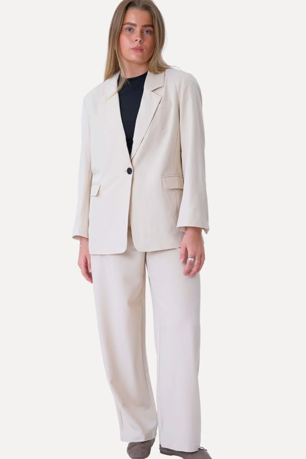 Oversized Suit - Beige