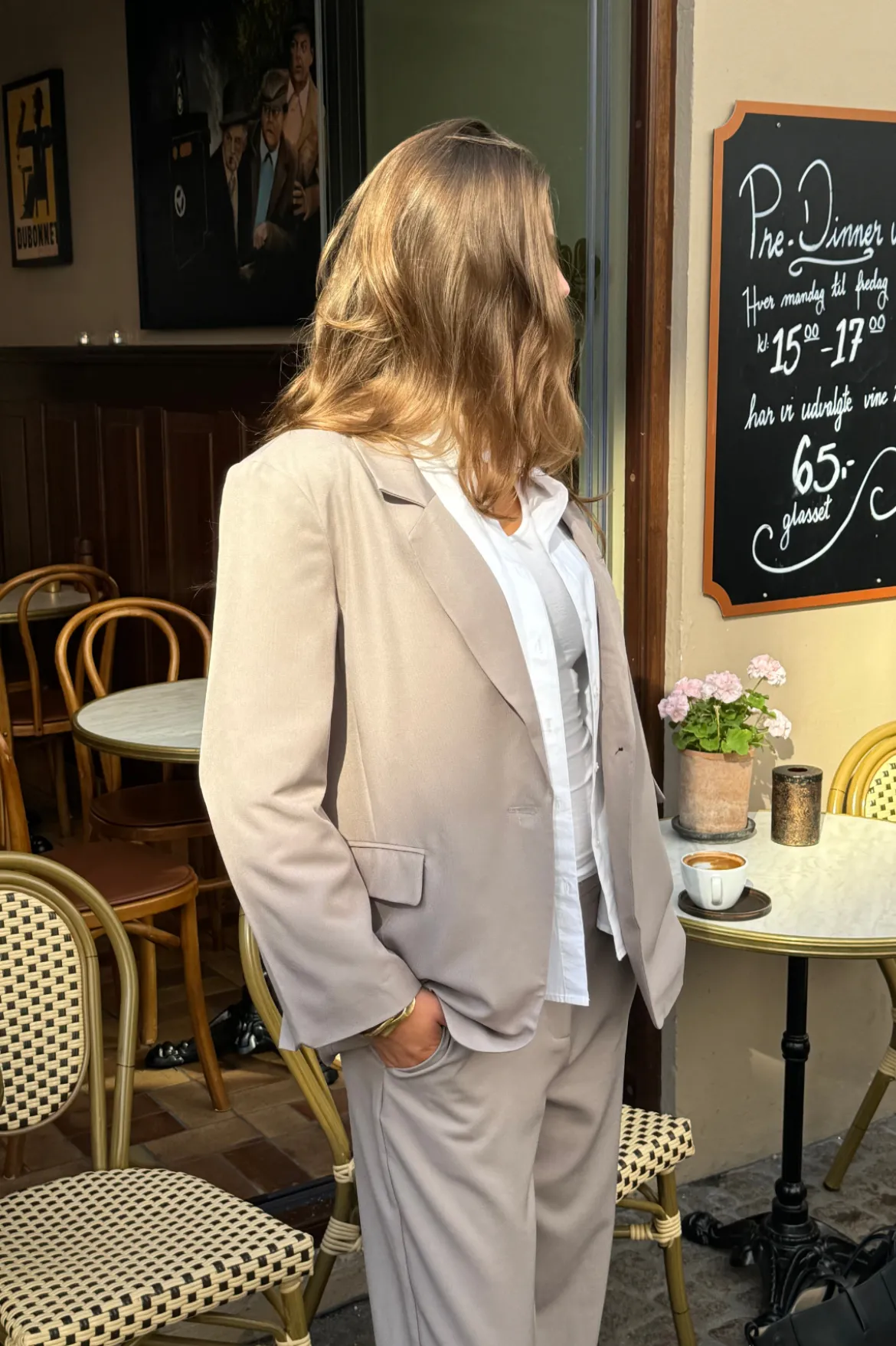 Oversized Suit - Grå