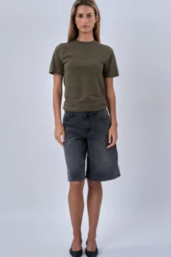 Oversized T-shirt - Army (dame)