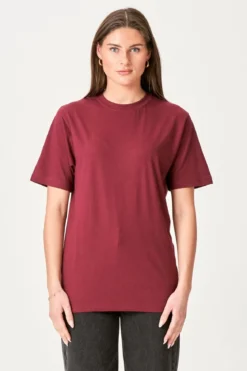 Oversized T-shirt - Bordeaux