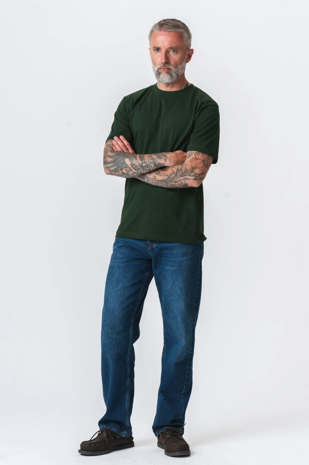 Oversized T-shirt - Bottlegreen