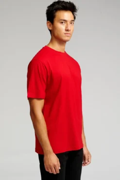 Oversized T-shirt - Danmarks Rød