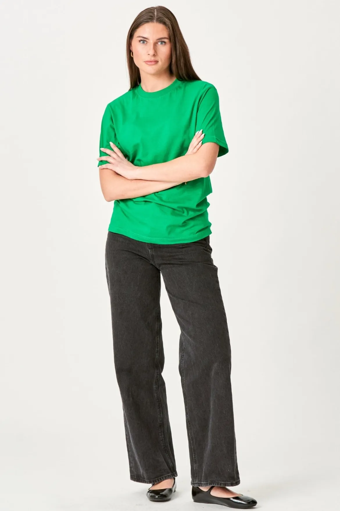 Oversized T-shirt - Grøn