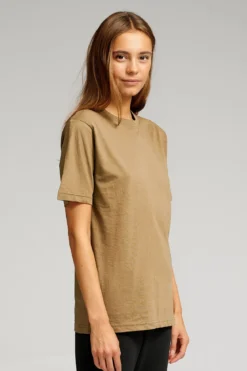 Oversized T-shirt - Khaki (dame)