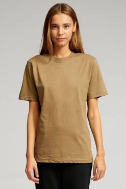 Oversized T-shirt - Khaki (dame)