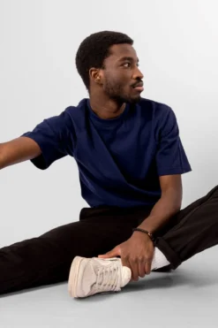 Oversized T-shirt - Koboltblå
