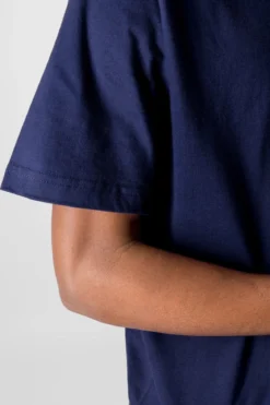 Oversized T-shirt - Koboltblå