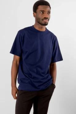 Oversized T-shirt - Koboltblå