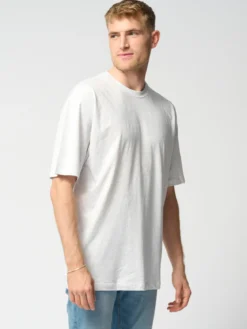 Oversized T-shirt - Lysegrå