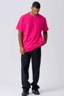 Oversized T-shirt - Pink