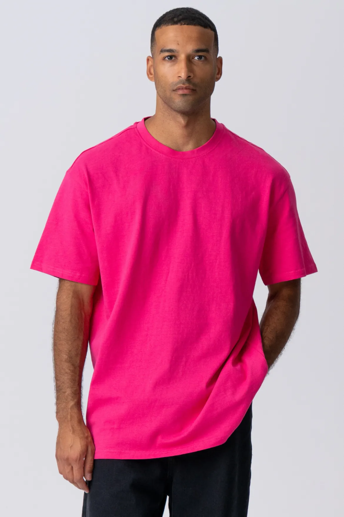 Oversized T-shirt - Pink