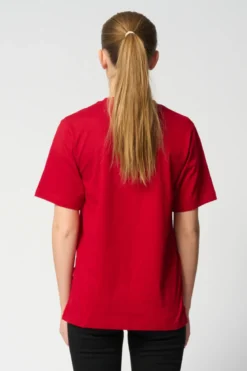 Oversized T-shirt - Rød
